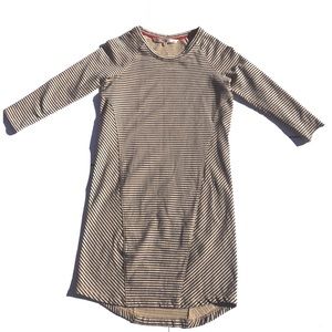 Rachel Roy Fitted Striped Sweater Dress